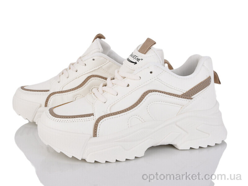 Купить Кросівки жіночі T09856-7 Lilin бежевий, фото 1