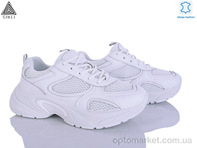 Купить Кросівки жіночі T10-1 шкіра Stilli білий, фото 1