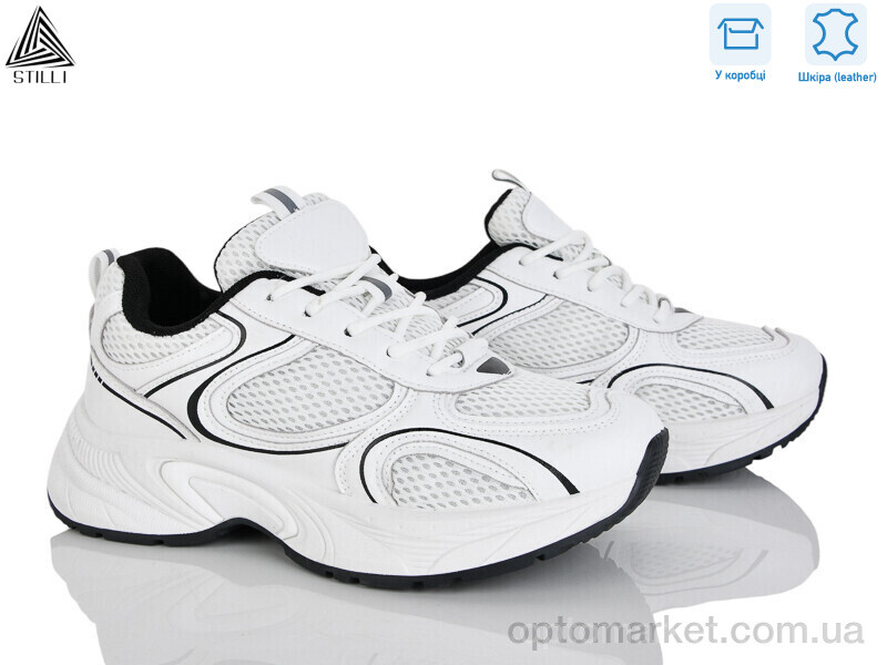 Купить Кросівки жіночі T10-4 шкіра Stilli білий, фото 1