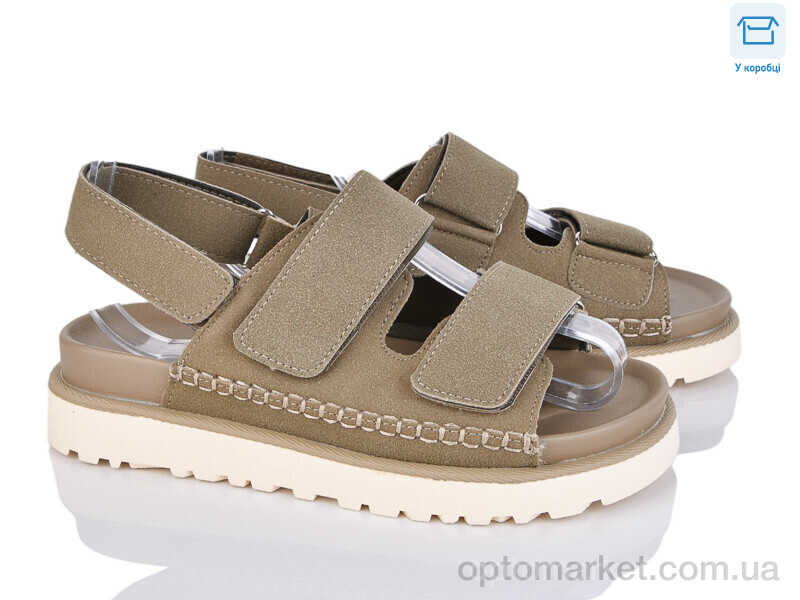 Купить Босоніжки жіночі T102-5 L&M зелений, фото 1