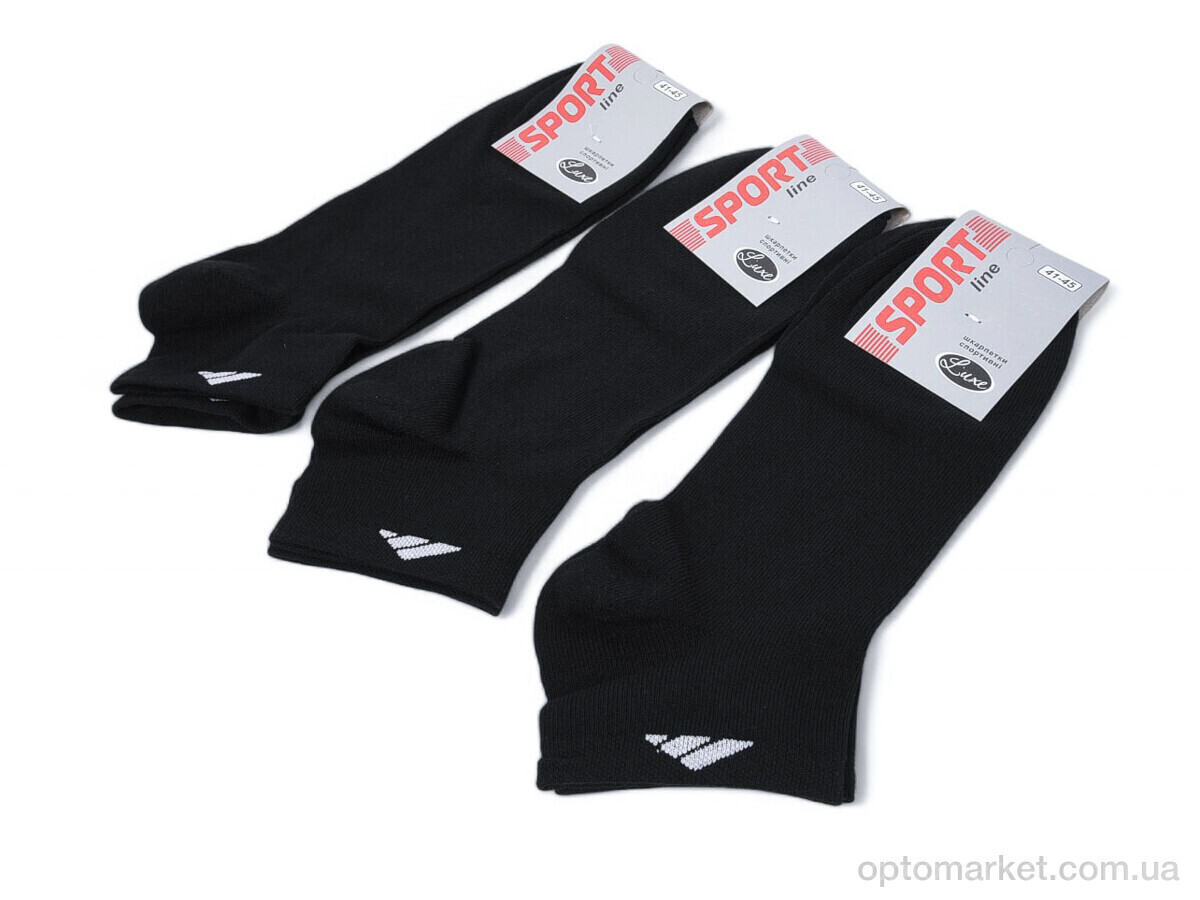 Купить Шкарпетки чоловічі T102 black A.idas чорний, фото 2