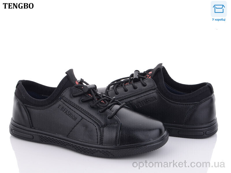 Купить Туфлі дитячі T1136 YIBO чорний, фото 1
