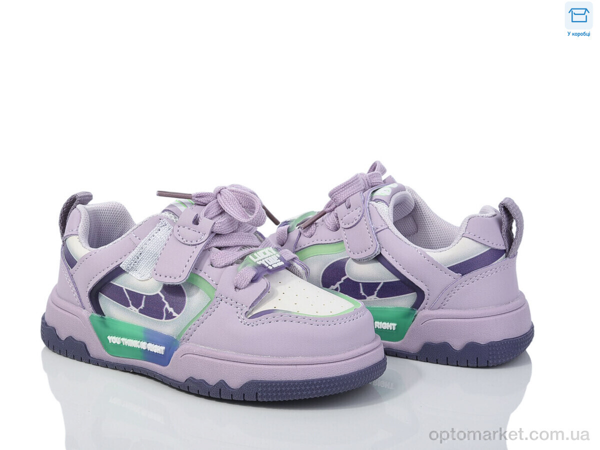 Купить Кросівки дитячі T11363F TOM.M фіолетовий, фото 1