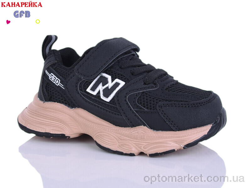 Купить Кросівки дитячі T120-13 GFB-Канарейка чорний, фото 1