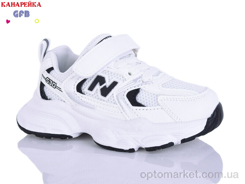 Купить Кросівки дитячі T120-6 GFB-Канарейка білий, фото 1