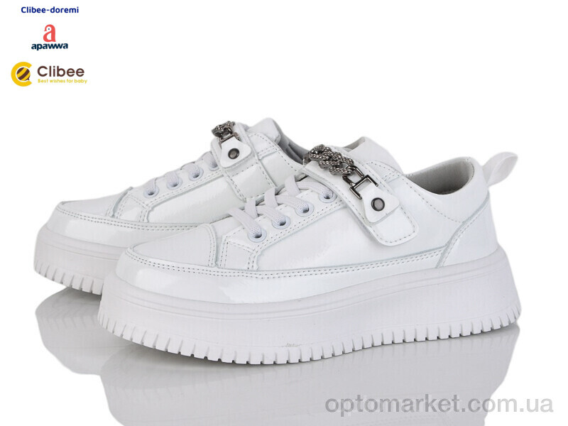 Купить Кросівки дитячі T1230R white Apawwa білий, фото 1