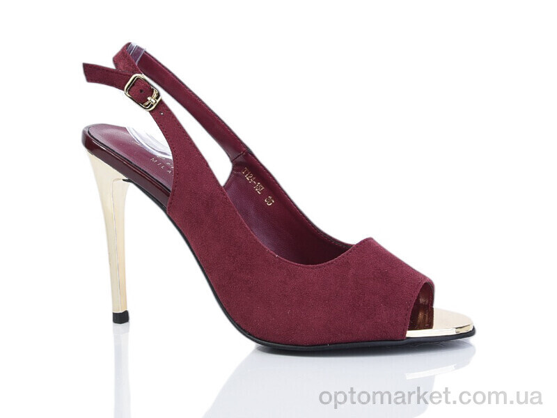Купить Босоніжки жіночі T124-15L Lino Marano бордовий, фото 1