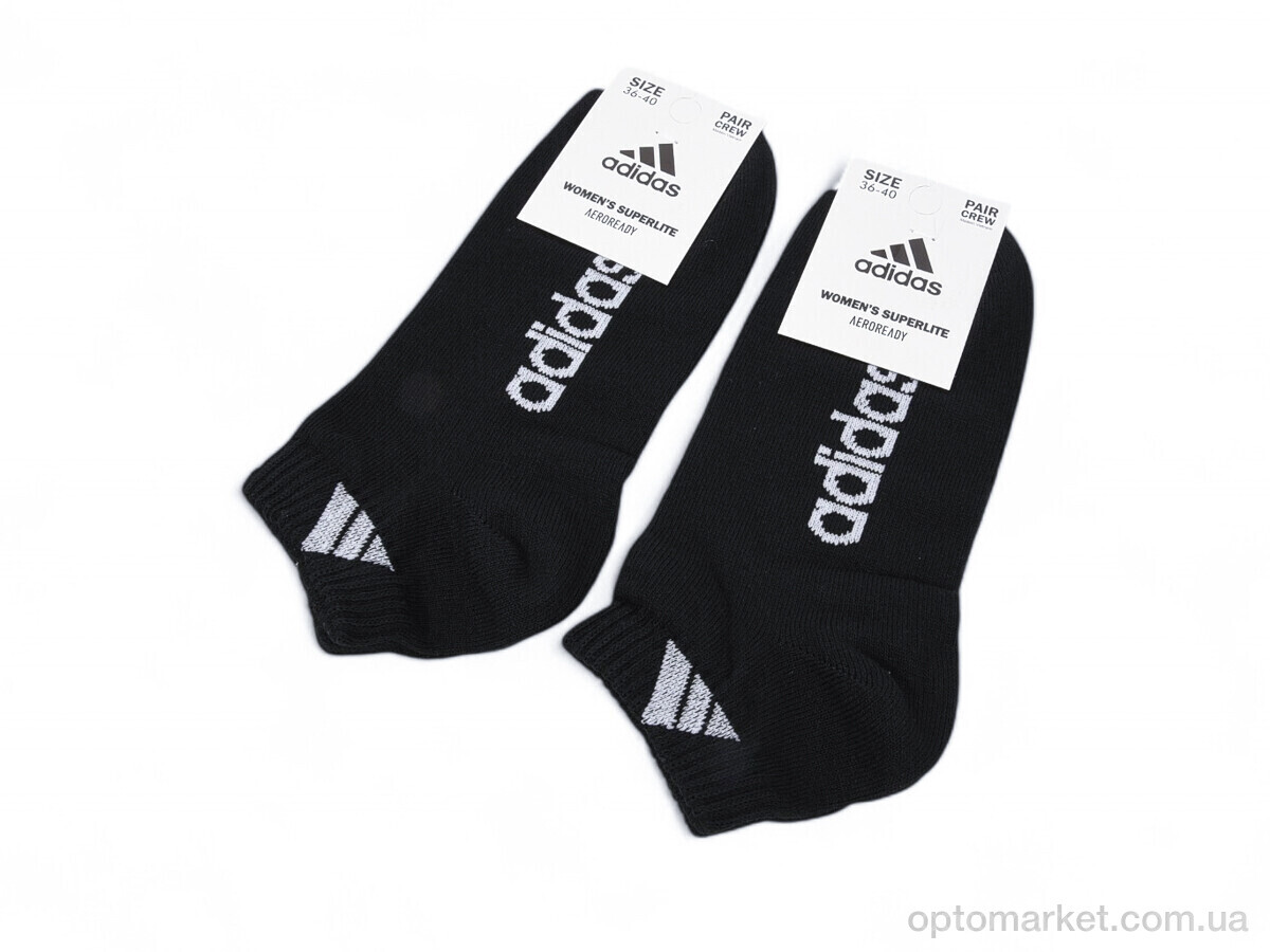 Купить Шкарпетки жіночі T131 black A.idas чорний, фото 2