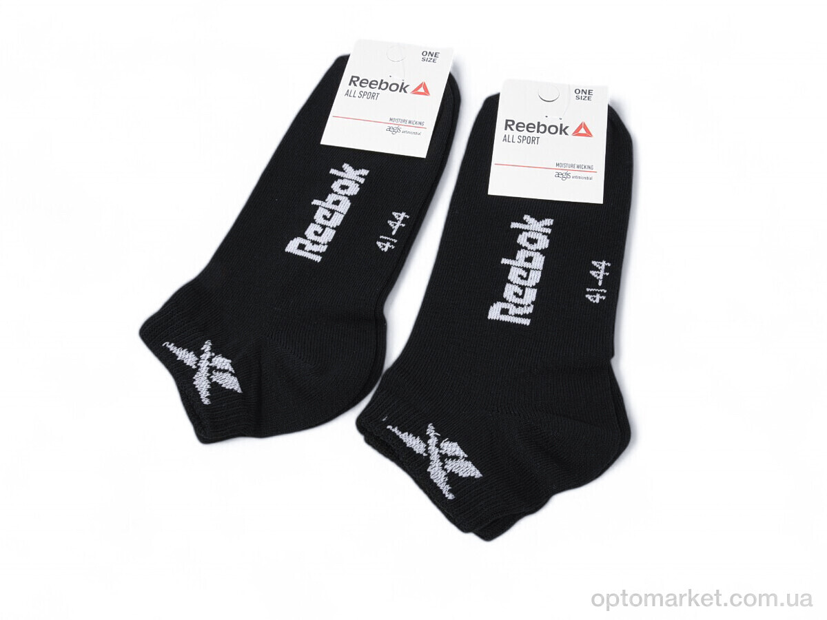 Купить Шкарпетки чоловічі T134 black R.ebok чорний, фото 2