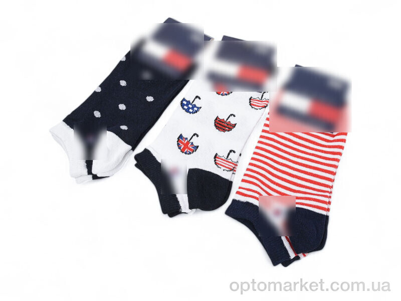 Купить Шкарпетки жіночі T140 mix T.mmy hilfiger мікс, фото 1