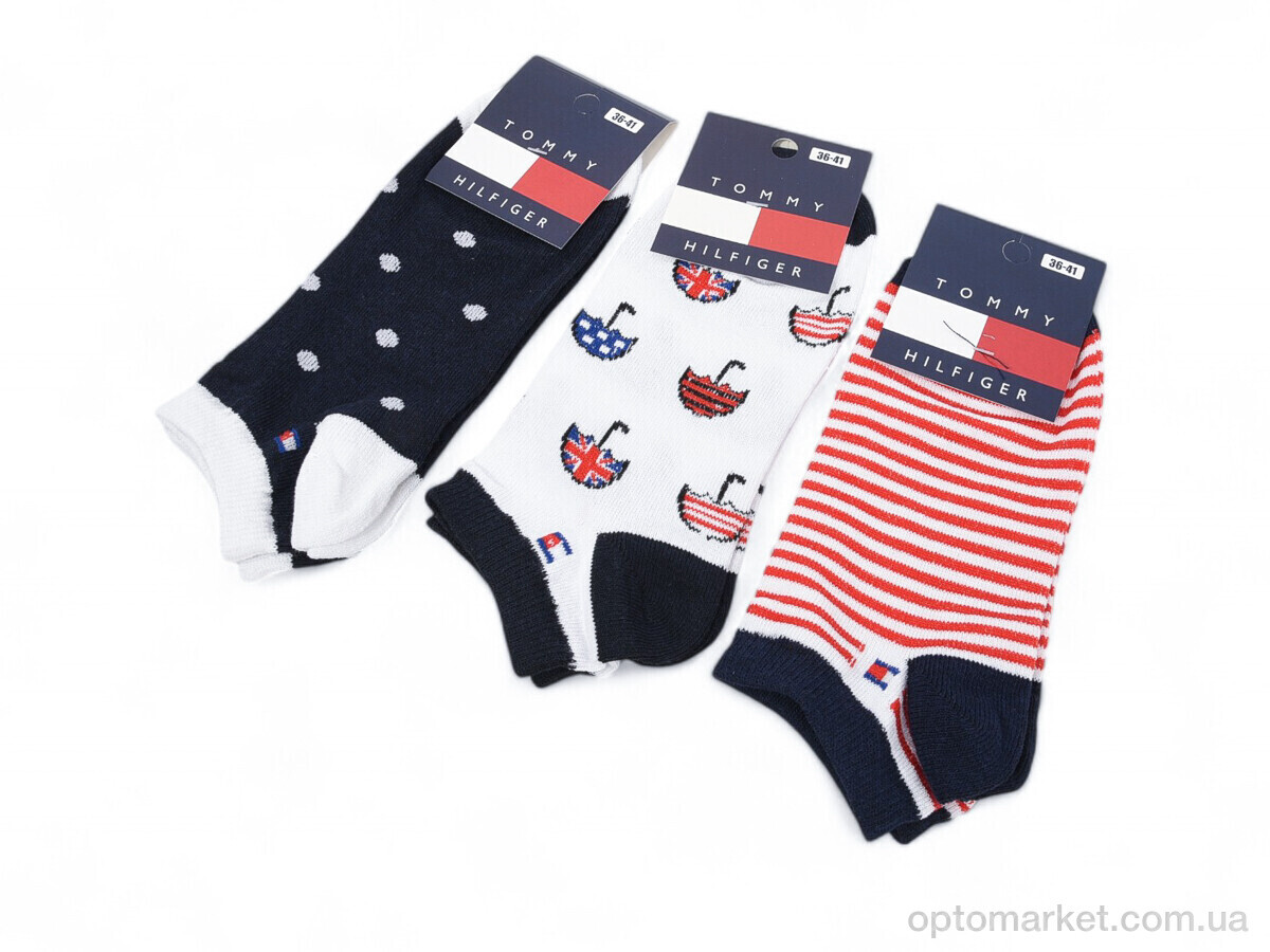Купить Шкарпетки жіночі T140 mix T.mmy hilfiger мікс, фото 2
