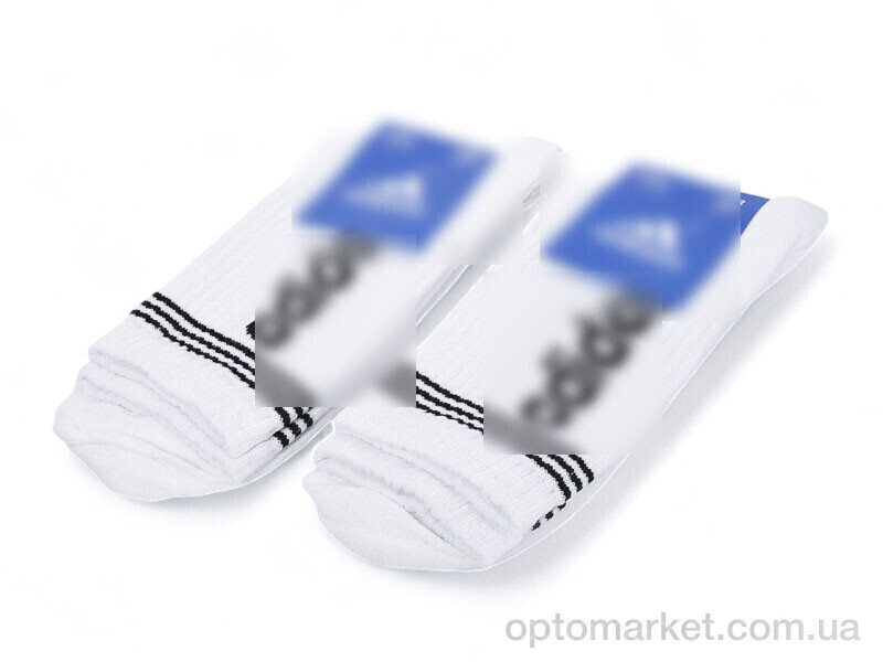 Купить Шкарпетки чоловічі T145 white A.idas білий, фото 1