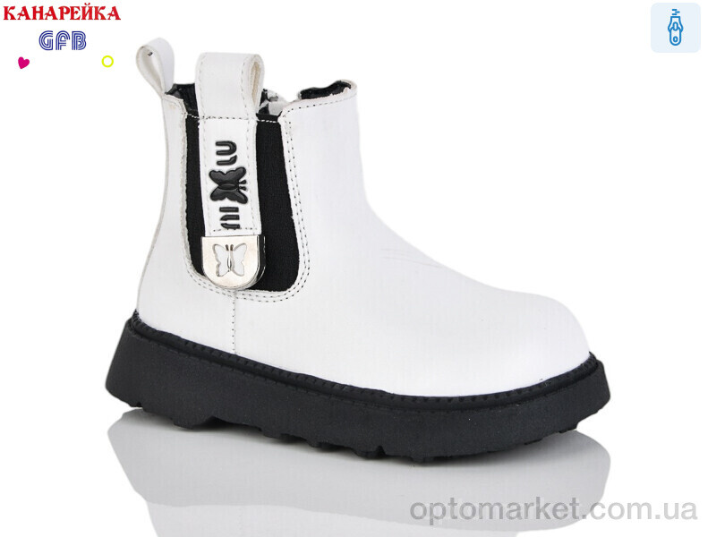 Купить Черевики дитячі T152-4 GFB-Канарейка білий, фото 1
