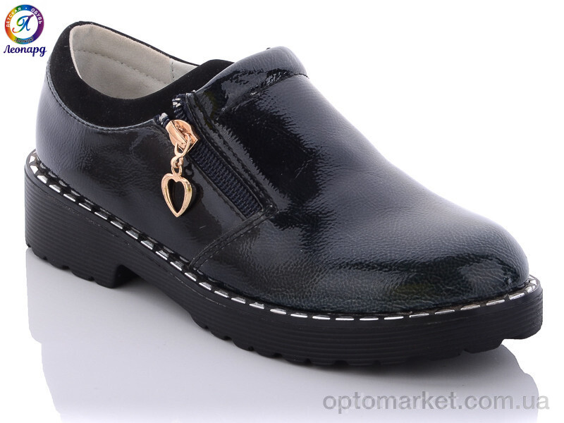 Купить Туфлі дитячі T18-1 Леопард чорний, фото 1