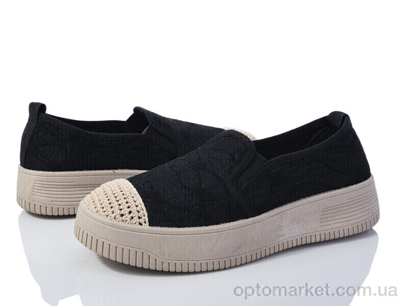 Купить Сліпони жіночі T190 Loretta чорний, фото 1