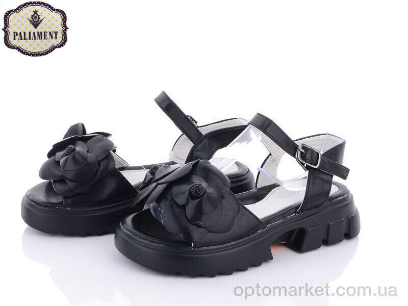 Купить Босоніжки дитячі T202-2 Paliament чорний, фото 1