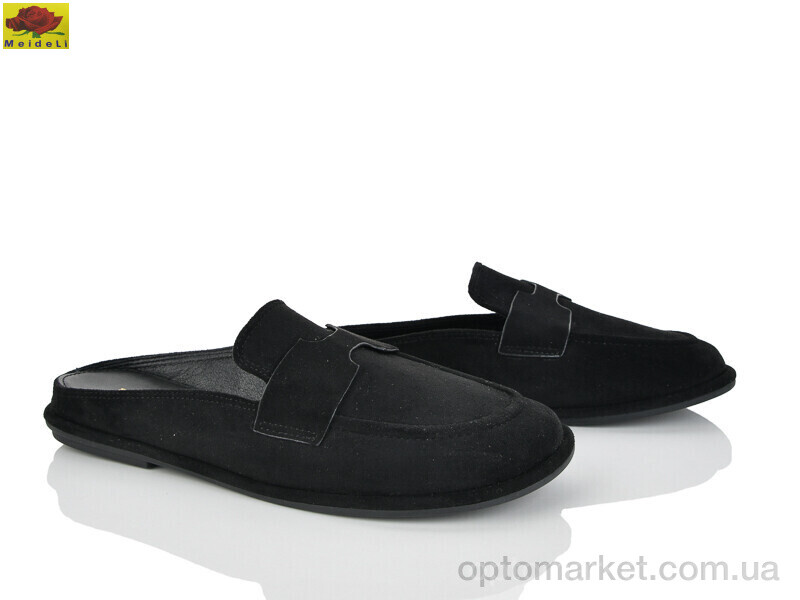 Купить Шльопанці жіночі T2115-5 Mei De Li чорний, фото 1