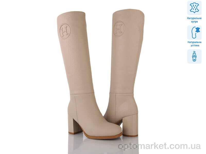 Купить Чоботи жіночі T235-8M Lino Marano бежевий, фото 1