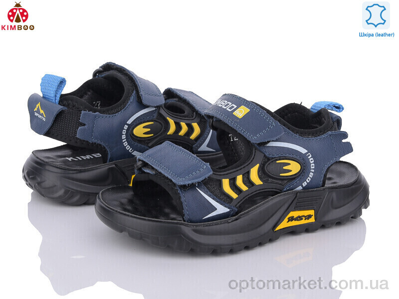 Купить Сандалі дитячі T2476-2B Kimbo-o синій, фото 1