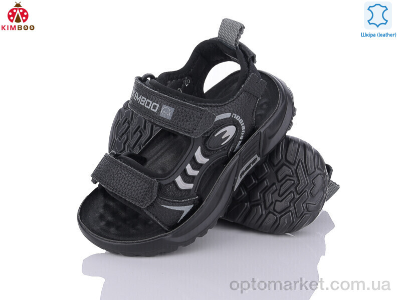 Купить Сандалі дитячі T2476-2D Kimbo-o чорний, фото 1
