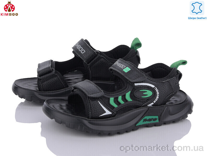 Купить Сандалі дитячі T2476-3L Kimbo-o чорний, фото 1