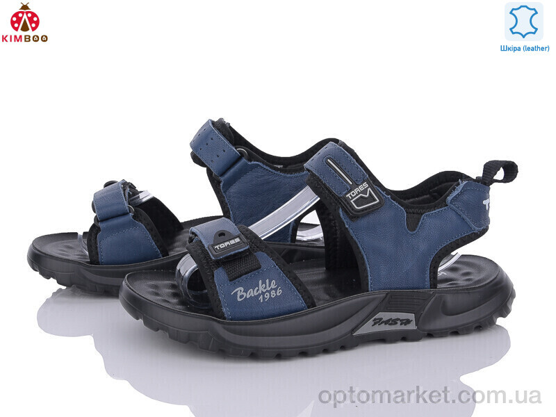 Купить Сандалі дитячі T2477-4B Kimbo-o синій, фото 1