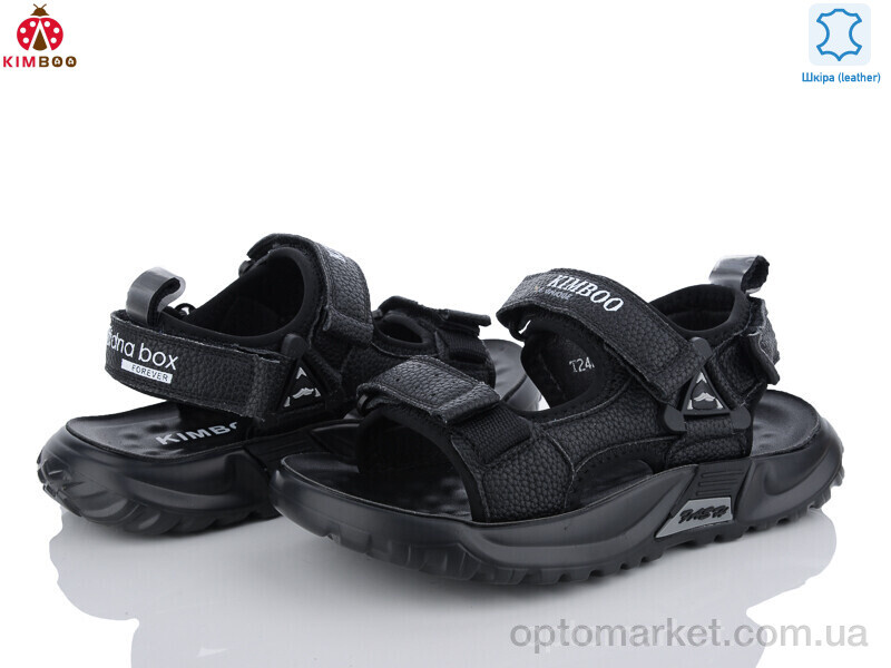 Купить Сандалі дитячі T2478-3D Kimbo-o чорний, фото 1
