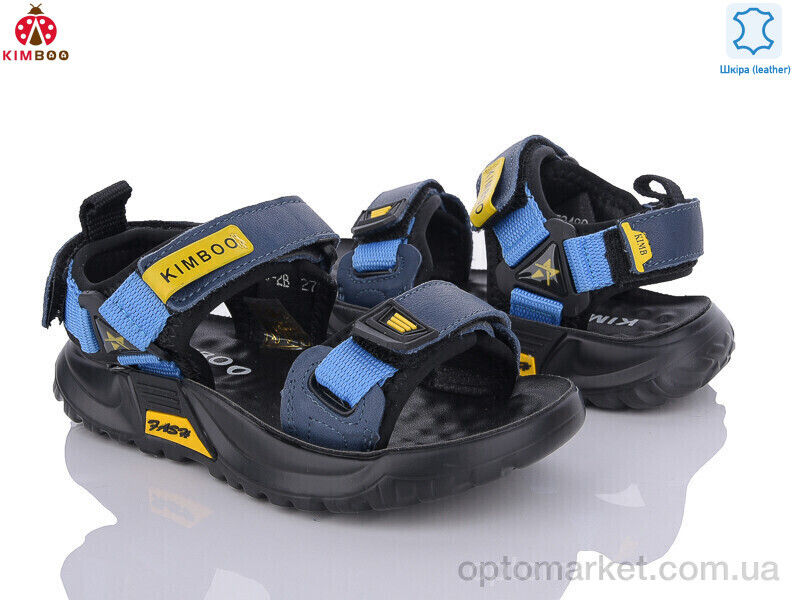 Купить Сандалі дитячі T2480-2B Kimbo-o синій, фото 1