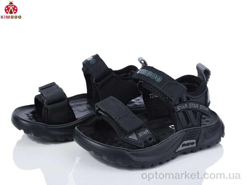 Купить Сандалі дитячі T2481-2A Kimbo-o чорний, фото 1