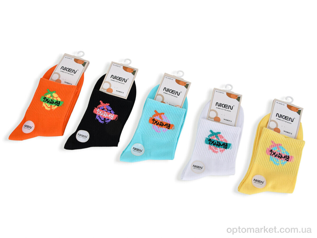 Купить Шкарпетки жіночі T314 mix Nicen мікс, фото 1