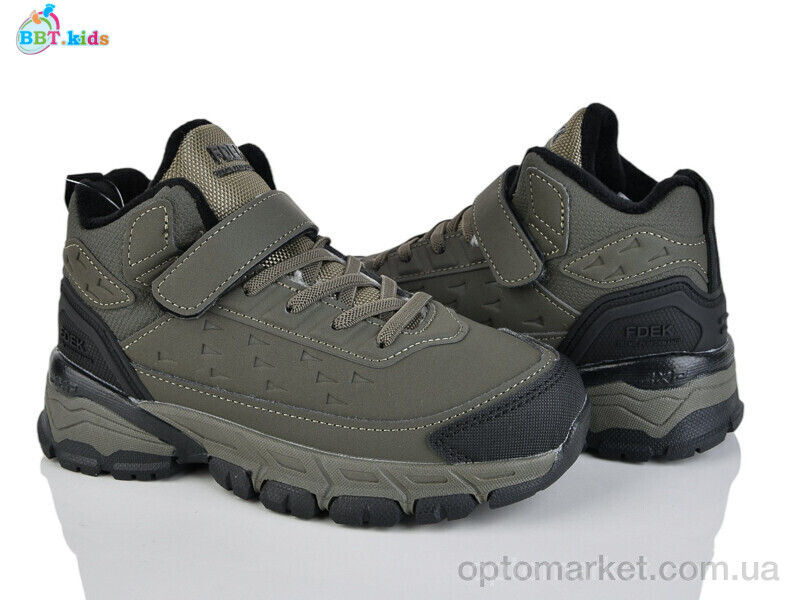 Купить Кросівки дитячі T328-3-7 BBT хакі, фото 1