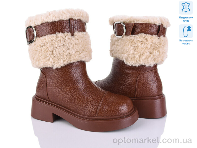 Купить Черевики жіночі T342-3M Lino Marano коричневий, фото 1