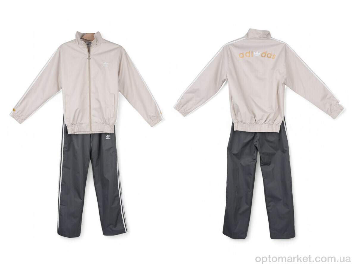 Купить Спортивний костюм дитячі T3533 (11321) beige A.idas бежевий, фото 4