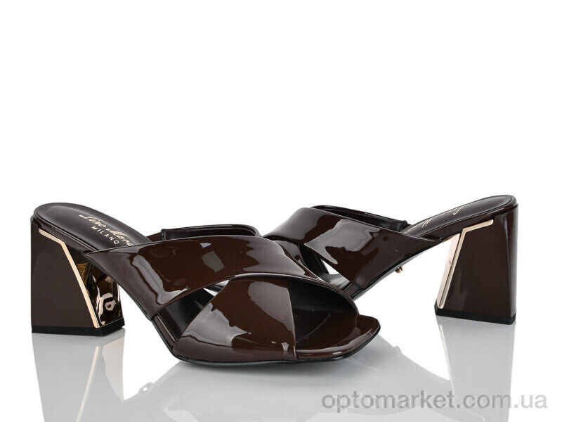 Купить Шльопанці жіночі T479-3L Lino Marano коричневий, фото 1