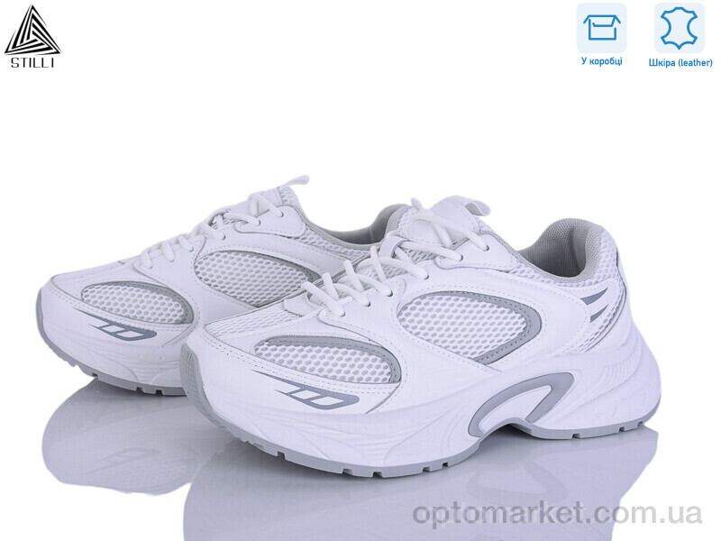 Купить Кросівки жіночі T50-2 шкіра Stilli білий, фото 1
