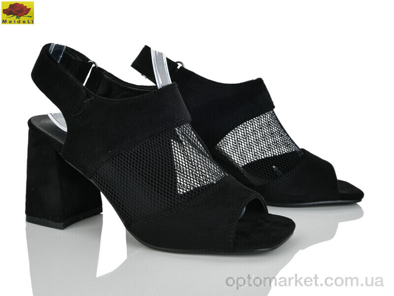 Купить Босоніжки жіночі T502-5 Mei De Li чорний, фото 1