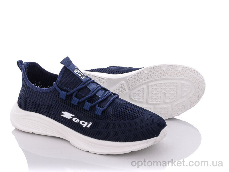 Купить Кросівки чоловічі T52-3 піна Zeqi синій, фото 1