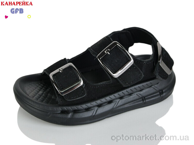 Купить Сандалі дитячі T62-1 GFB-Канарейка чорний, фото 1