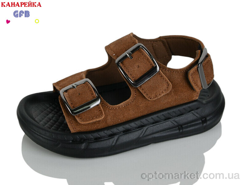 Купить Сандалі дитячі T62-2 GFB-Канарейка коричневий, фото 1