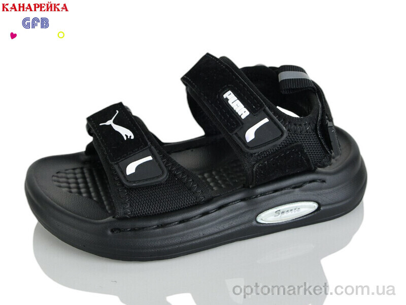 Купить Сандалі дитячі T66-6 GFB-Канарейка чорний, фото 1