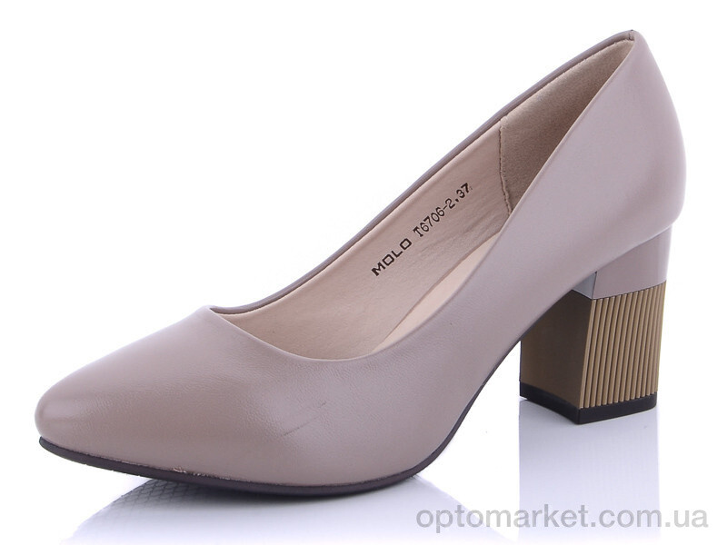 Купить Туфлі жіночі T6706-2 Molo коричневий, фото 1