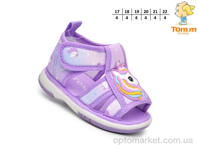 Купить Босоніжки дитячі T68004E TOM.M фіолетовий, фото 2