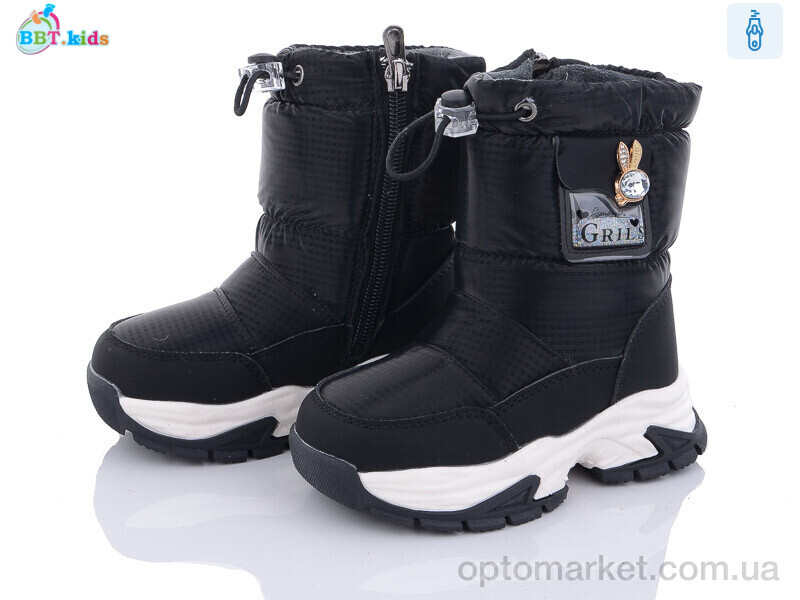 Купить Дутики дитячі T6900-1 BBT kids чорний, фото 1