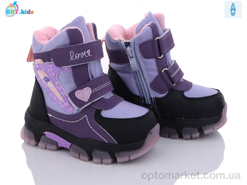 Купить Черевики дитячі T6918-3 BBT kids фіолетовий, фото 1
