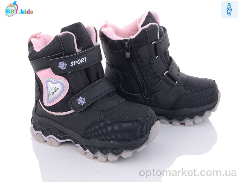 Купить Черевики дитячі T6932-1 BBT kids чорний, фото 1