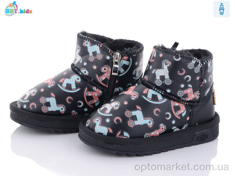 Купить Уги дитячі T7012-1 BBT kids чорний, фото 1