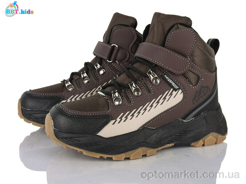 Купить Черевики дитячі T702-3-6 BBT коричневий, фото 1