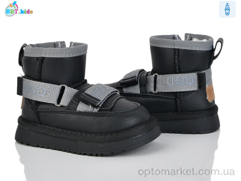 Купить Уги дитячі T707-1-3 BBT kids чорний, фото 1