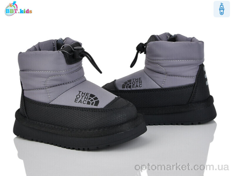 Купить Дутики дитячі T712-1-7 BBT kids сірий, фото 1