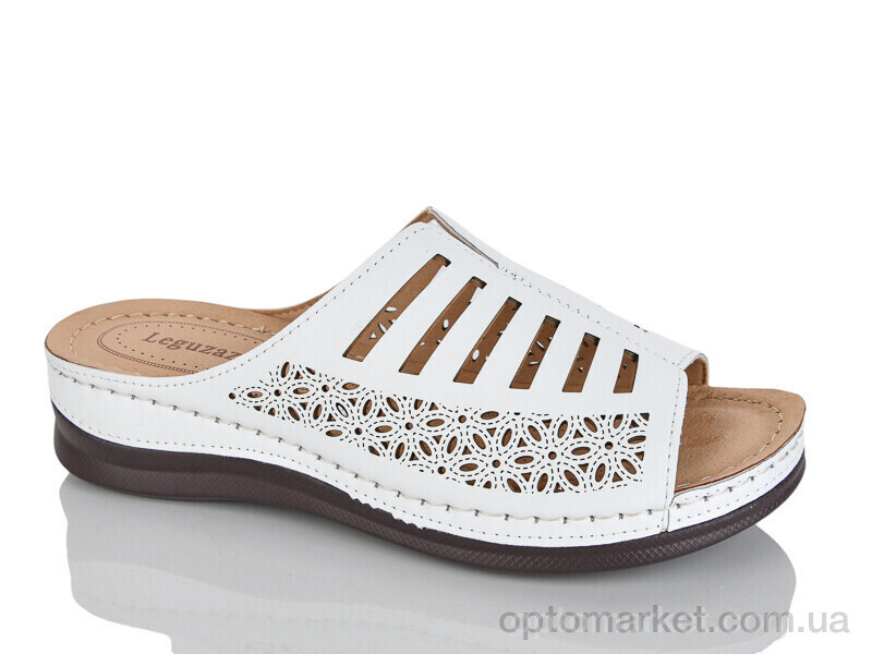 Купить Шльопанці жіночі T720-2 батал Leguzaza білий, фото 1